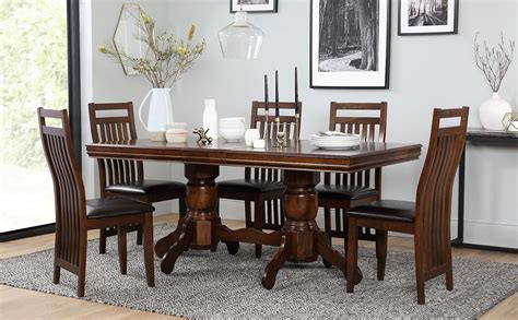 Get free shipping on qualified white, wood dining room sets or buy online pick up in store today in the furniture department. Chatsworth Dark Wood Extending Dining Table with 4 Java ...