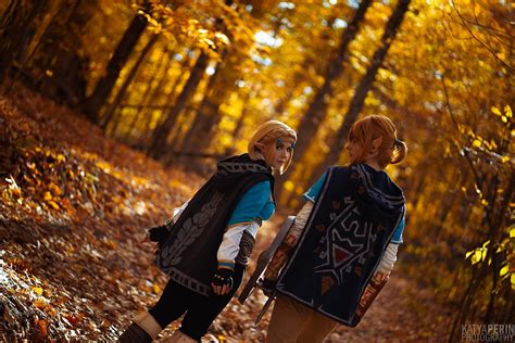 Botw2 Ready For A New Adventure Link And Zelda Cosplays By