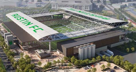 Austin Fc Stadium Design Taking Shape Soccer Stadium Digest