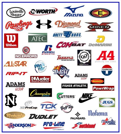 American Sports Clothing Logos