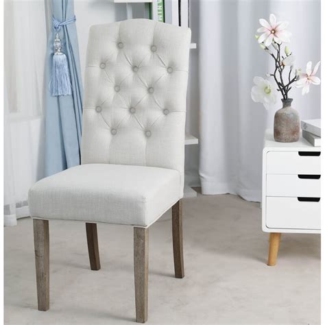 Enter your email address to receive alerts when we have new listings available for high back upholstered dining chairs. Ophelia & Co. Zechariah French High Back Tufted Linen ...