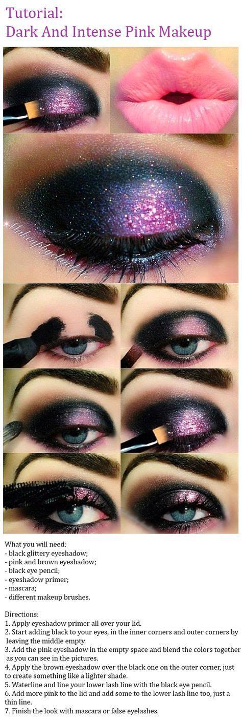 Dark And Intense Pink Makeup Tutorial Step By Step Tutorial I Check