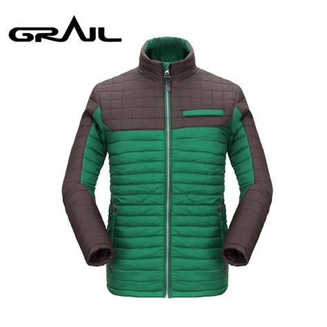 Grail Men Thermal Hiking Sport Jacket Of Male Outdoor Ski Jacket Poly