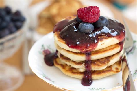 Scoth Pancakes Ce Plat Est Parfait Pour Le Petit Déjeuner Ou Un Servi