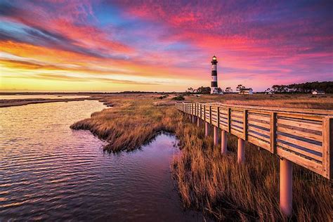 Bodie Island Lighthouse Outer Banks Nc Outer Banks North Carolina