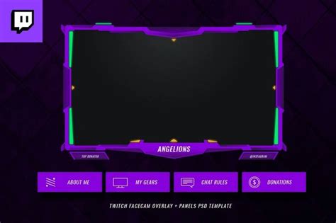 25 Best Twitch Stream Overlay Templates In 2021 Free And Premium In