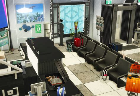Sims 4 Ccs The Best Airport By Nyuska