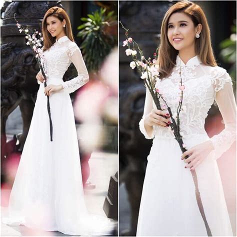Áo dài là loại trang phục được cách tân từ áo ngũ thân lập lĩnh(cổ đứng) của việt nam trong thời kỳ tây hóa, còn gọi là áo tân thời. Kiểu áo dài học sinh đẹp, áo dài trắng nữ sinh cấp 3 cách điệu