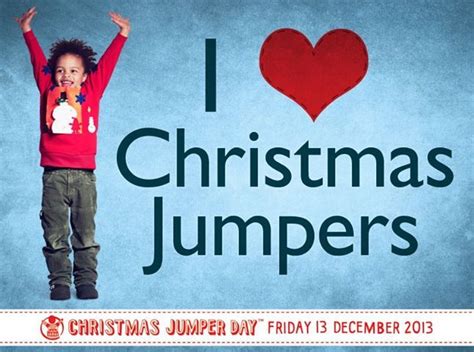 Were Getting So Excited About Christmas Jumper Day This Friday 13