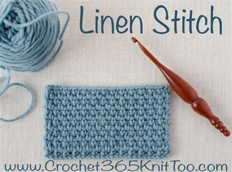 How To Crochet The Linen Stitch Linen Stitch Crochet Linen Stitch