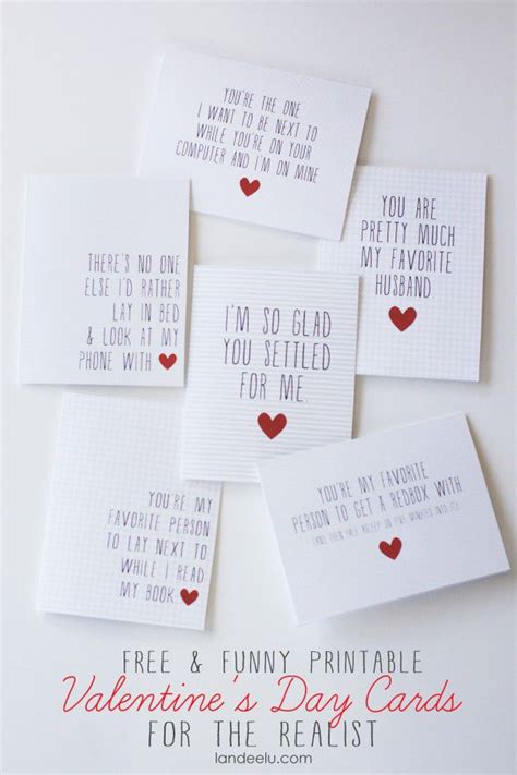 54 Funny and Free Valentine's Day Cards You Can Print