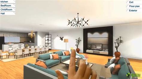 Design Living Room Virtual Information Online