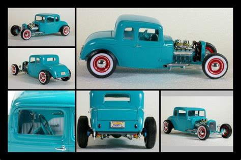 32 Ford 5 Window Coupe1 01 Plastic Model Cars Car Model 32 Ford