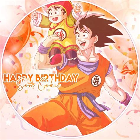 Dragon ball z birthday | love every detail. Happy Birthday Goku!! | DragonBallZ Amino