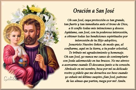 Imágenes Religiosas De Galilea Oración A San José