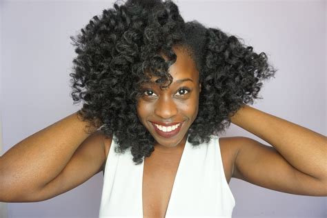 How To Wand Curl Kinky Hergivenhair Natural Hair Extensions — The Self