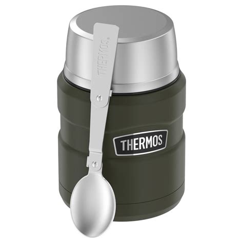 Thermos® verbindet qualität, innovation und nachhaltigkeit. Lekdichte King thermos food jar 450 ml Groen | GreenJump.nl