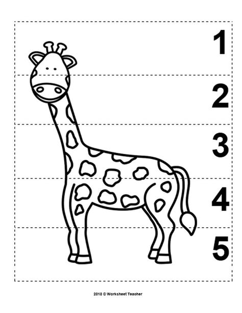 Zoo Math Worksheet