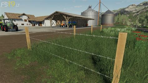 Wood Fences Pack Fs19 Mods Farming Simulator 19 Mods