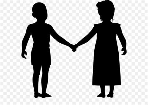Maybe you would like to learn more about one of these? Child Holding hands Boy Silhouette Clip art - child png ...