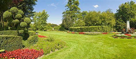 Panoramic Garden Stock Photos Pictures And Royalty Free Images Istock
