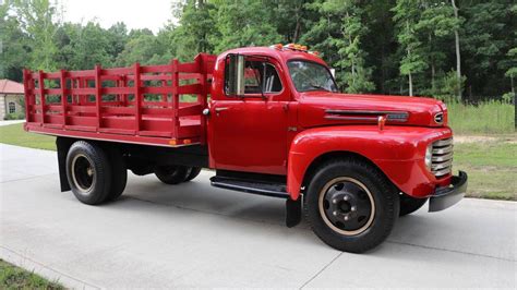 Classic Ford F6 2 Ton Stake Bed Truck Looks Too Good To Work Ford Trucks