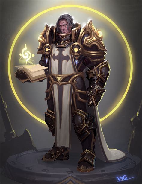Artstation Crusader Da Guo Fantasy Character Design Warcraft Art