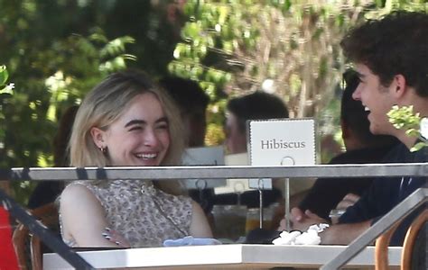 Sabrina Carpenter Gets Lunch With A Fellow Disney Star Joshua