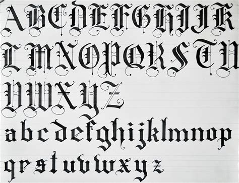 Victorian Goth Calligraphy Font Free Font Cliparts Download Free
