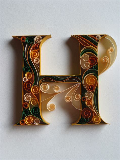 Letter s coloring pages beautiful lowercase g in bubble letters. Beautifully ornate quilled letters by Sabeena Karnik - ego ...