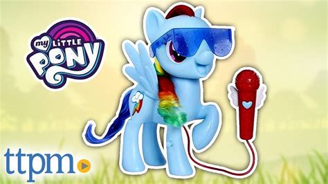 My Little Pony Singing Rainbow Dash Toy Review Hasbro Toys And Games