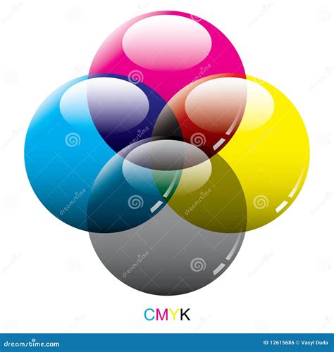Glass Cmyk Color Modes Royalty Free Stock Image Image 12615686