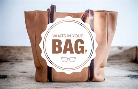 Whats In Your Bag Emma Hairtrade Blog