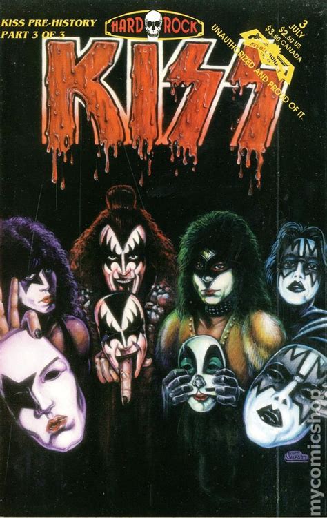 Kiss Pre History 1993 Comic Books