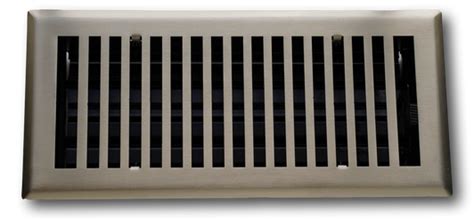 Madelyn Carter Artisan Brushed Nickel Vent Covers Steel
