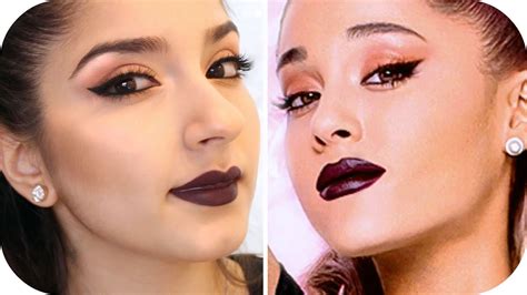 #arianagrande #sweetener #thankunextsome lucky fan got some lipstick or chapstick that she used. ARIANA GRANDE Viva Glam Make Up Look | Sanny Kaur - YouTube