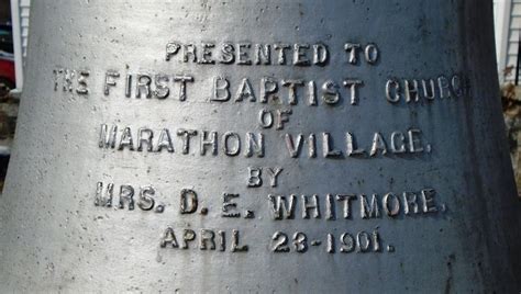 First Baptist Church Bell Historical Marker