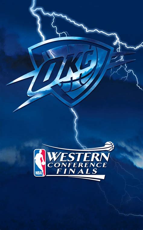 Download Oklahoma City Thunders Nba Western Conference Finals Wallpaper