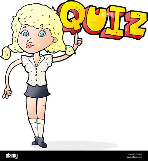 Freehand Drawn Cartoon Quiz Symbol Hi Res Stock Photography And Images