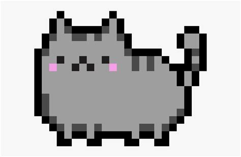 Easy Pixel Art Pusheen Cat Free Transparent Clipart Clipartkey Images And Photos Finder