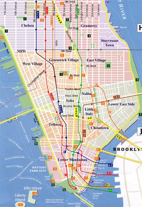 Download New York Map Pdf