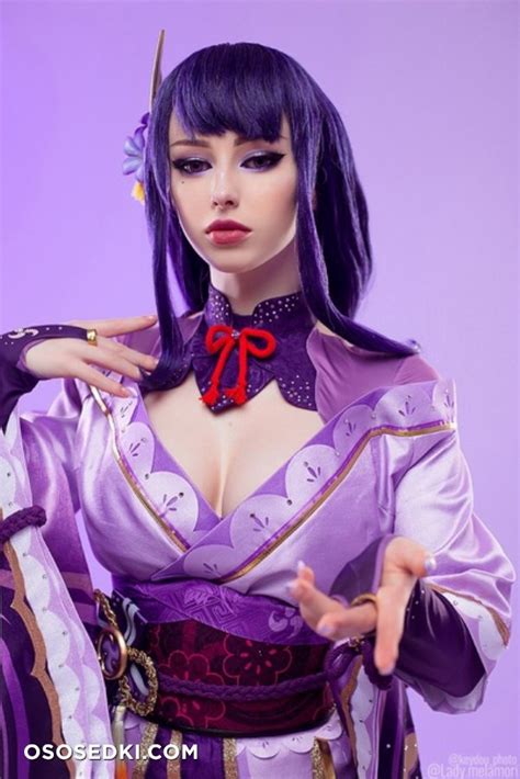 Lady Melamori Genshin Impact Raiden Shogun Naked Cosplay My XXX Hot Girl