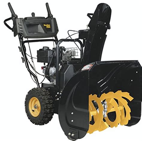 Poulan Pro Pr241 24 Inch 208cc Two Stage Electric Start Snowthrower