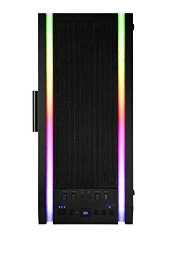 Enermax Saberay Adv Addressable Rgb Atx Mid Tower Gaming Pc Case With
