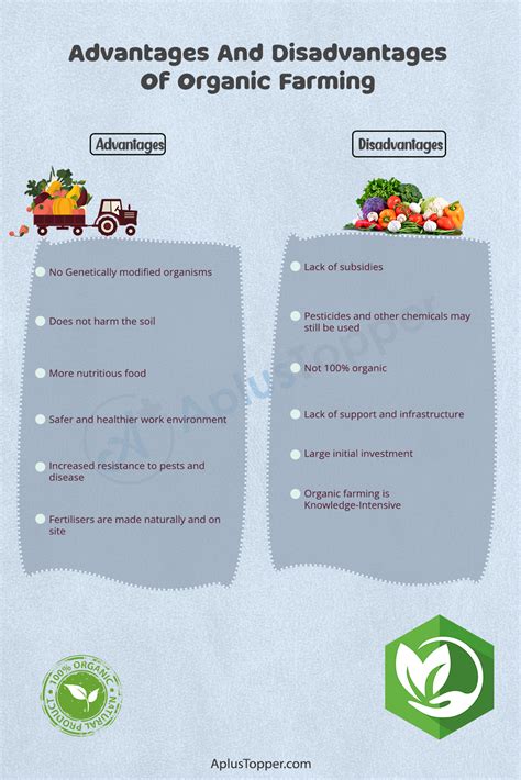 Advantages And Disadvantages Of Organic Farming Meaning Types 9 Key