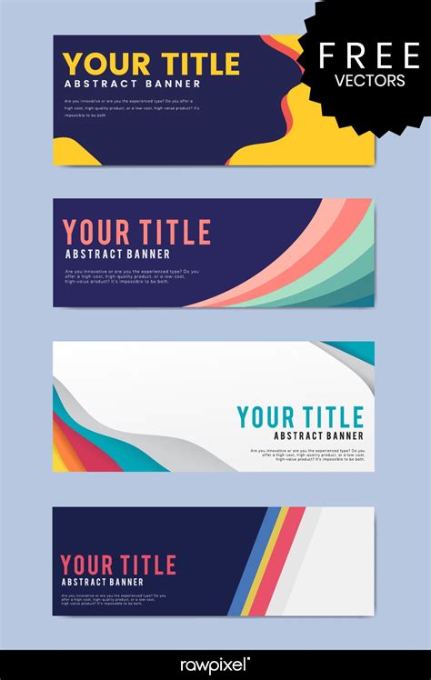 Download Free Modern Business Banner Templates At Banner