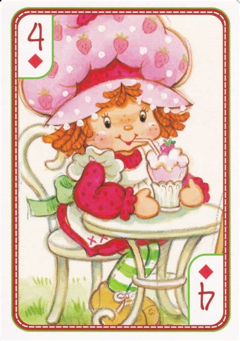 Ssc Playing Cards Best Deck 16 Strawberry Shortcake Cartoon