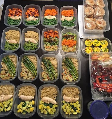 This is why the best meal prep recipes are easy and fast to make, require relatively few ingredients, and allow you to prepare large amounts of food with minimal equipment and work. Pin en food