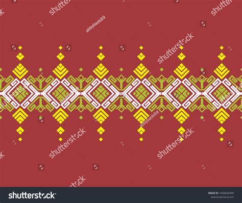 Modern Geometric Frames And Borders With Bali Royalty Free Stock