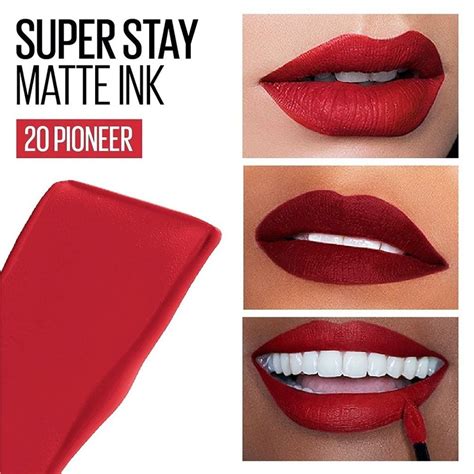 Maybelline Superstay Matte Ink Liquid Lipstick 20 Pioneer Ubicaciondepersonascdmxgobmx